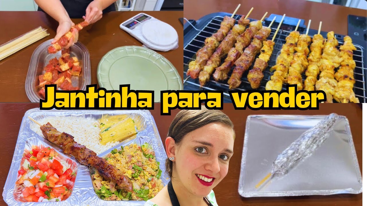 COMO FAZER JANTINHA DE UMA FORMA SIMPLES E RÁPIDA, COM ESPETINHO DELIVERY