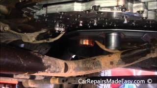 Dodge Durango Transmission fluid and filter change procedure