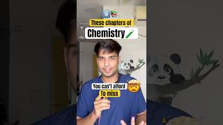 Most important🔥9 chapters📖of chemistry 🧪 for NEET 2026