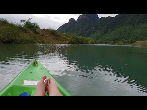 Chèo thuyền Kayak ở Chày Lập - Quảng Bình [Kayaking at Chay Lap - Quang Binh]