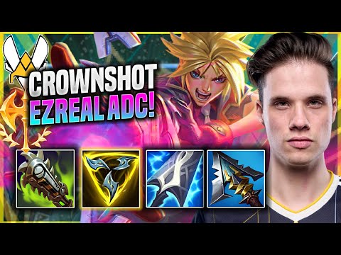 CROWNSHOT IS INSANE WITH EZREAL! - VIT Crownshot Plays Ezreal ADC vs Aphelios! | Patch 11.15