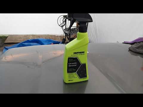 mothers new ultimate hybrid ceramic detailer bead booster demo review