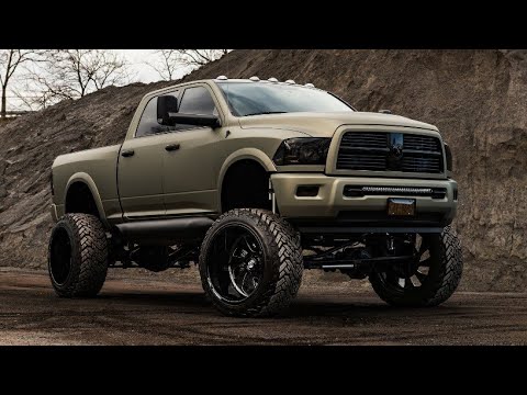 Epic!!!  Dodge Ram 1500 7 inch Maxtrac lift!!!!!! Part 2!!!!!!