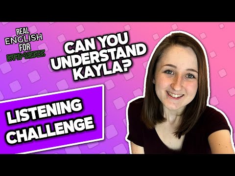 Learning Fast English with lilsimsie! (Kayla) | English Listening Challenge #2 [REFG]