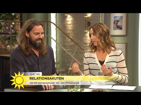 ”Han måste skärpa sig! – Hur ska man kompromissa i en relation?  - Nyhetsmorgon (TV4)