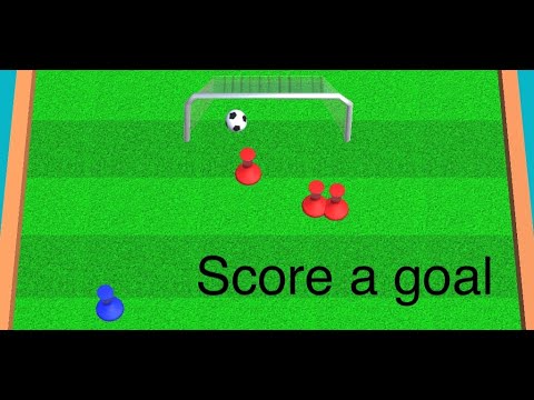 Score a goal with a chip