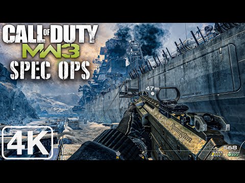 Call of Duty Modern Warfare 3｜2011｜All Solo Spec Ops Missions｜3 Star Completion｜4K