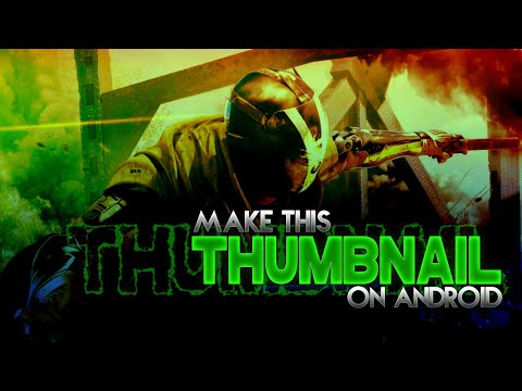 HOW TO MAKE PUBG DOPE THUMBNAIL ON ANDROID | MAKE THIS PUBG INSPIRED THUMBNAIL ON ANDROID || VIXTOR