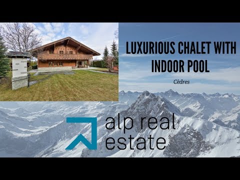 Exclusive Chalet With Indoor Pool In Nendaz - Switzerland