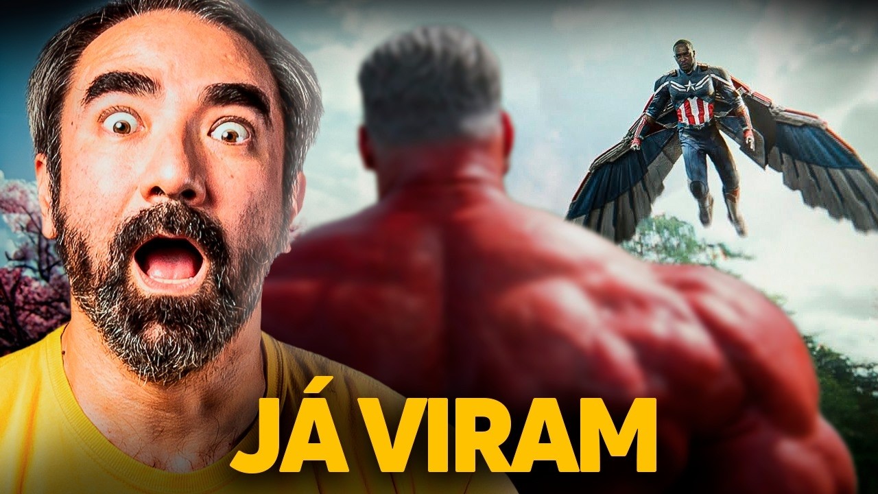 🚨JÁ VIRAM Capitão América 4! SPOILERS! Primeiras Impressões