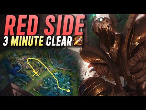 Fiddlesticks Solo Jungle Clear *3 Mins* Patch 13.11 Red Side