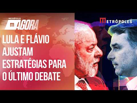 As estratégias de Lula e Flávio Bolsonaro para o último debate antes do 2º turno