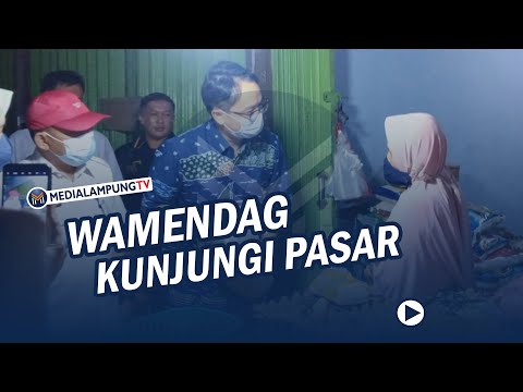 Kunjungi Pasar Jatimulyo, Jerry Sambuaga Temukan Harga Migor