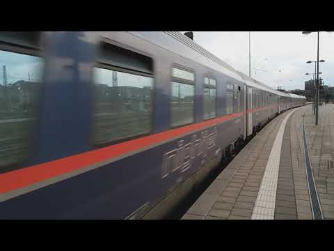 Nightjet NJ 295 nach Rom verläßt München Ost