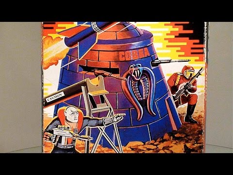 1985 Cobra Bunker (Battle Station) G.I. Joe review