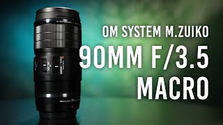 Video thumbnail for Up Close with OM SYSTEM's NEW M.Zuiko 90mm f/3.5 Macro IS PRO Lens by B&H Photo Video Pro Audio
