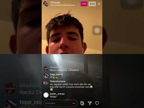 917 Rackz Argues With Folk on Live