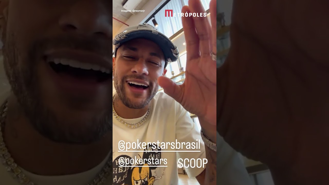 Neymar debocha após exposição de maratona no pôquer