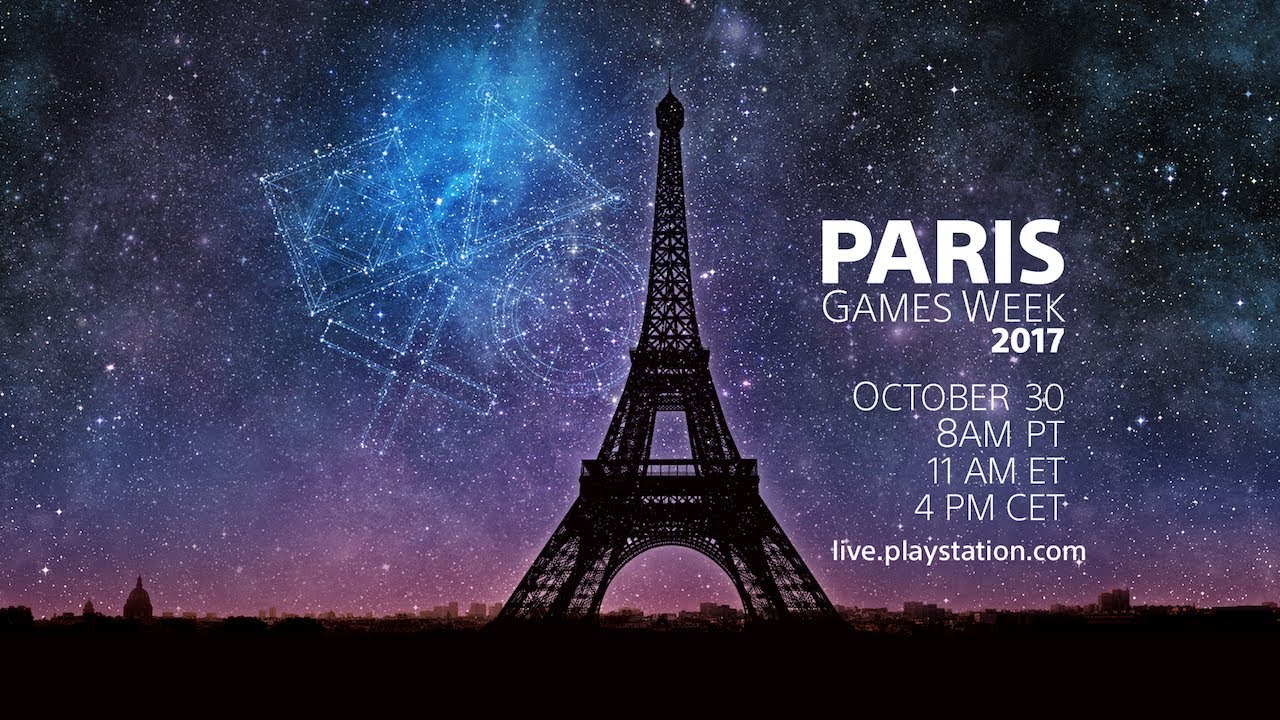 PlayStation retransmite en directo desde la Paris Games Week