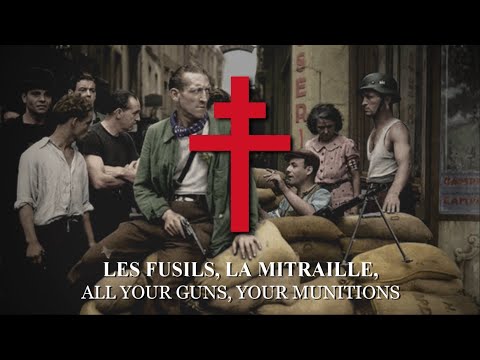 "Chant des Partisans" - Popular French Resistance Song [LYRICS]