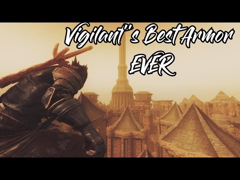Best Dark Souls armour from Skyrim's Vigilant mod