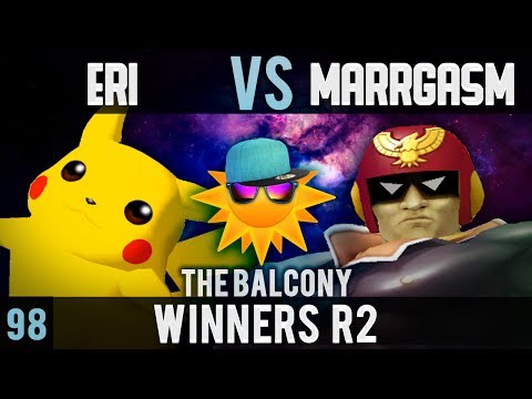Melee @ the Balcony 98 - Winners R2 ft. Marrgasm (Falcon) VS. Eri (Pikachu)