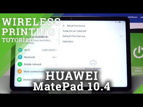 How to Connect HUAWEI MatePad 10.4 with Printer – Wireless Printing
