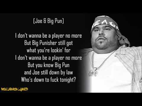 Big Pun - Still Not a Player ft. Joe (Lyrics)