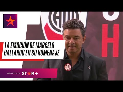 ¡MUÑECO, MUÑECO! La EMOCIÓN de MARCELO GALLARDO en su HOMENAJE en RIVER