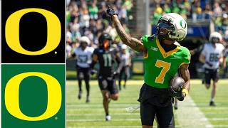 Fighting Ducks vs Combat Ducks Game Highlights Oregon Spring College Football 2026