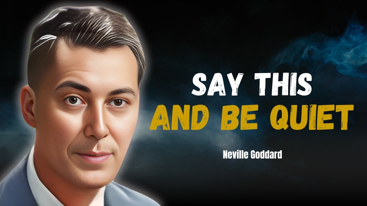 SAY These 2 WORDS, But Don't Tell Anyone ( Manifest Anything You Want ) - Neville Goddard
