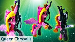 Queen Chrysalis Transforms Into Princess Cadance My Little Pony Split Pony Custom