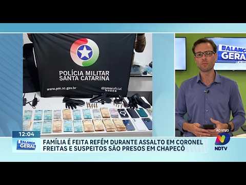 Família vive momentos de terror durante invasão em Coronel Freitas