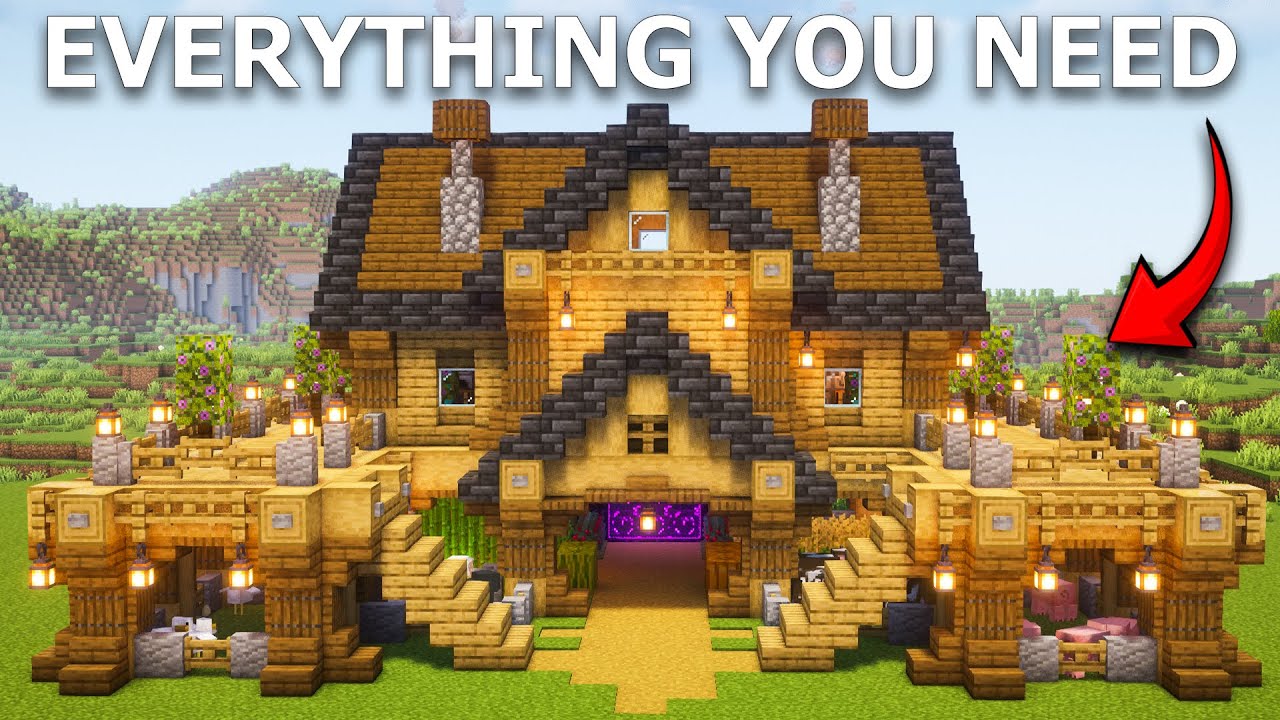 Minecraft: How to Build the Ultimate Survival Base | Tutorial🏠 - マイクラビルダーズ
