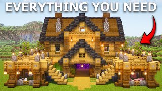 Minecraft: How to Build the Ultimate Survival Base | Tutorial🏠