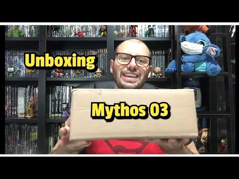 Unboxing - Quadrinhos que a Mythos mandou pro canal