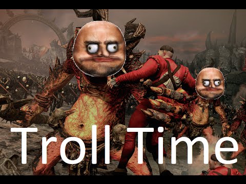 Total War Warhammer Online Battle #96: Chaos vs Empire - UNLEASH THE TROLLS