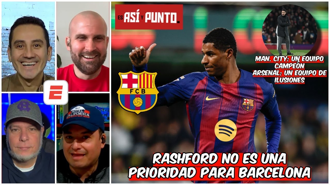 BARCELONA DEBERÍA COMPRAR a MARCUS RASHFORD pero NO tiene la PLATA para HACERLO | Es Así y Punto