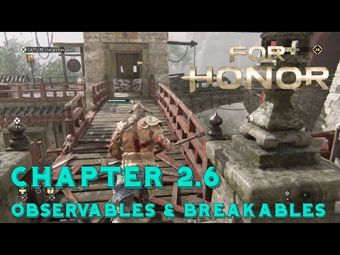 For Honor - Viking Chapter 2.6 (The Great Raid) / ALL COLLECTABLES / Observables & Breakables