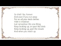 Landon Pigg - Keep Looking Up Lyrics