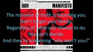 Streetlight manifesto - A Better Place, A Better Time w/ Lyrics