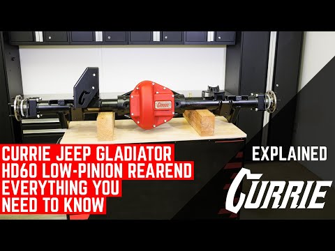 Everything You Need To Know About The Currie Jeep JT Gladiator HD60 Rearend | Explained