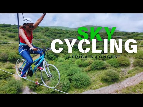 I Tried Africa's Longest Sky Cycling Ride||Sironka Valley Resort||
