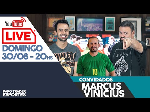 Live com Marcus Vinícius, domingo 30/08 às 20h