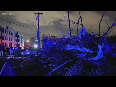 Reports: 5 dead after tornadoes strike Nashville, Middle Tennessee