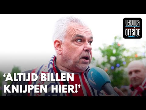 Tom Staal spreekt Willem II-supporter: 'Altijd billen knijpen hier!’ | VERONICA OFFSIDE