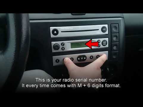 How to locate Ford 4500 RDS EON serial number