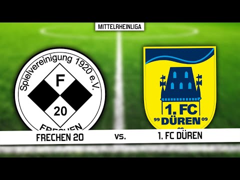 FRECHEN 20 vs 1. FC DÜREN - Tore & Highlights