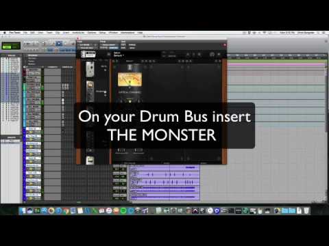 Drum Bus Compression with Slate Digital's THE MONSTER