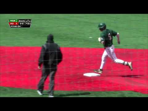 Highlights | Northeastern Baseball vs. William & Mary | April 3, 2022